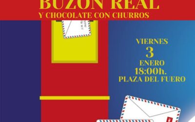 Buzón Real y Churros con chocolate