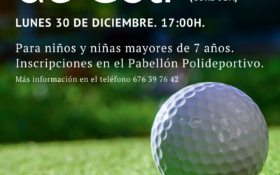 Jornada deportiva «Acércate al golf»