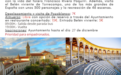 Viaje a Pozoblanco y Belén Viviente de Torrecampo