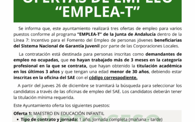 Oferta de Empleo EMPLEA-T