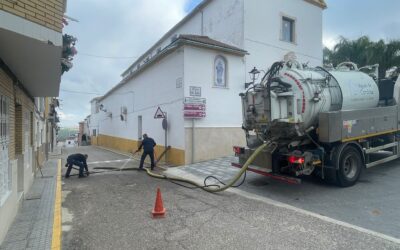 Limpieza de alcantarillado