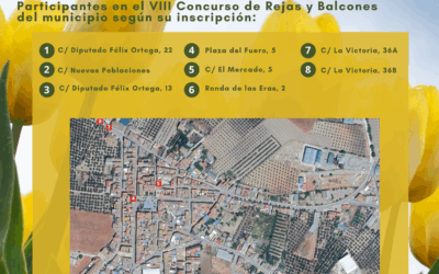 Inscritos VIII Concurso de Rejas y Balcones